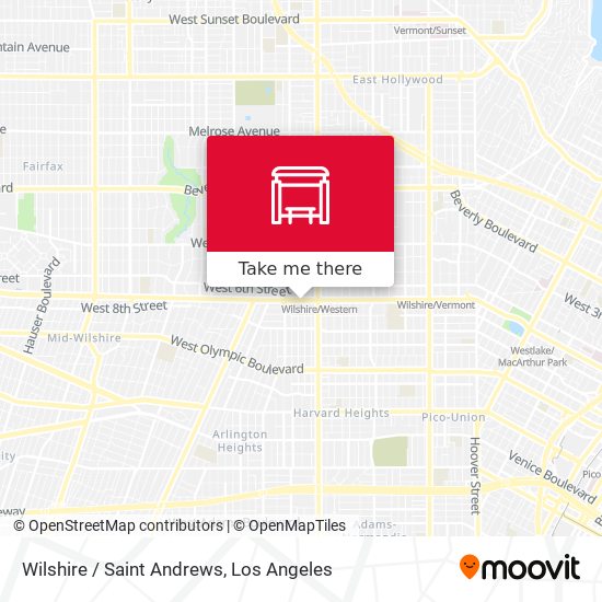 Wilshire / Saint Andrews map