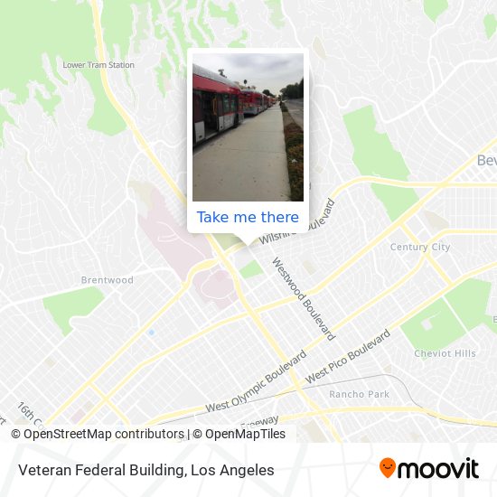 Mapa de Veteran Federal Building