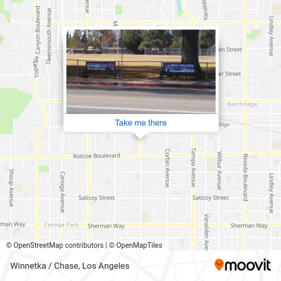 Winnetka / Chase map