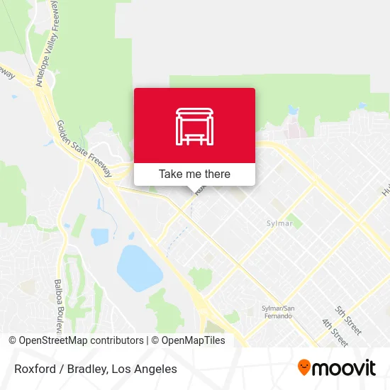 Roxford / Bradley map