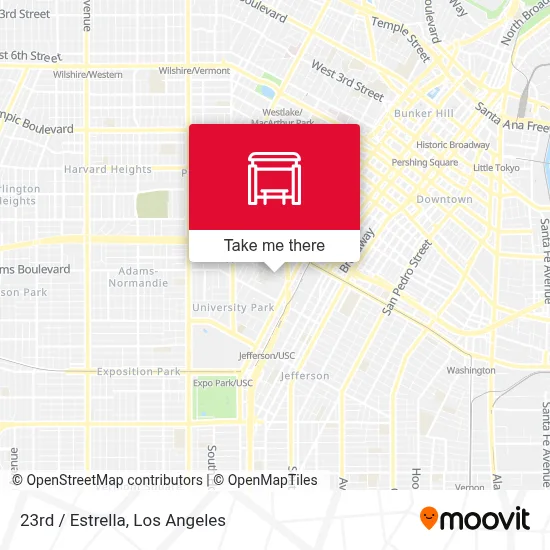 23rd / Estrella map