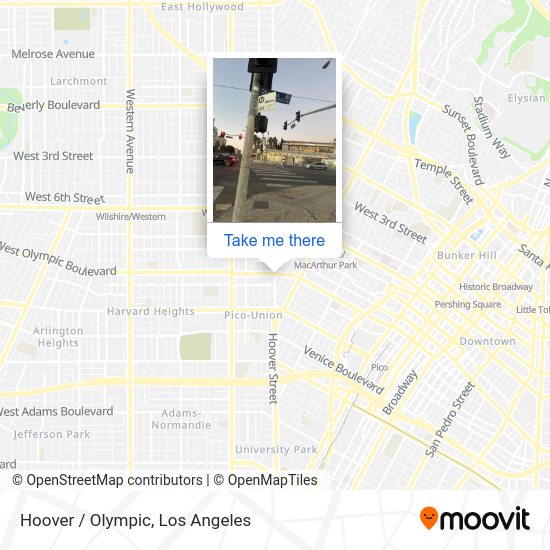 Hoover / Olympic map