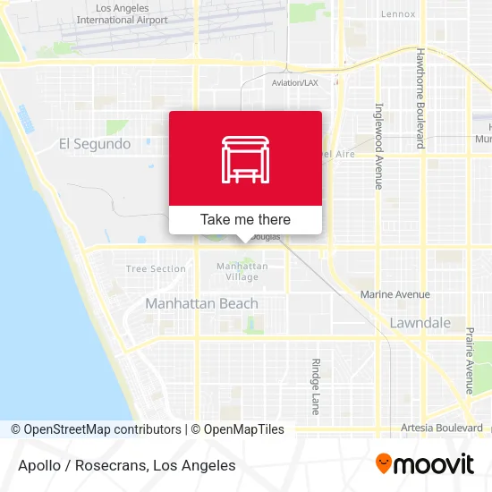 Apollo / Rosecrans map