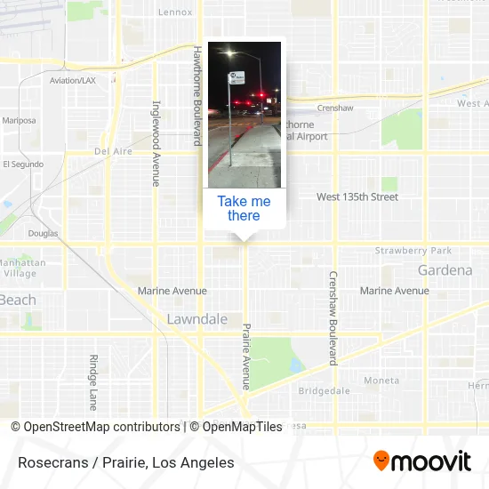 Rosecrans / Prairie map