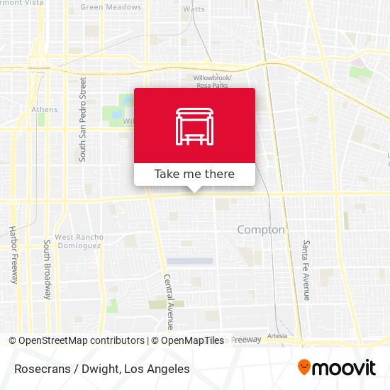 Mapa de Rosecrans / Dwight