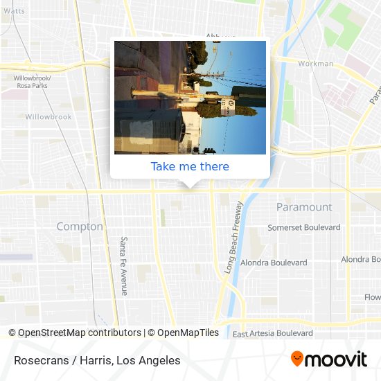 Mapa de Rosecrans / Harris