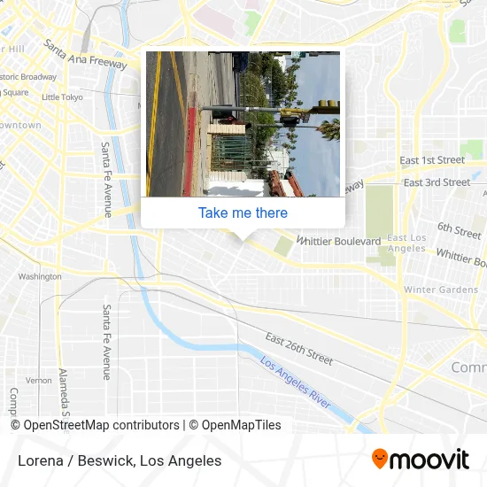 Lorena / Beswick map