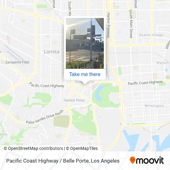 Mapa de Pacific Coast Highway / Belle Porte
