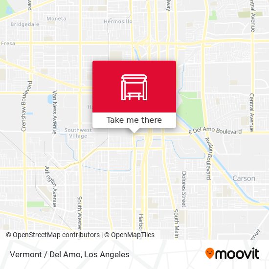 Mapa de Vermont / Del Amo