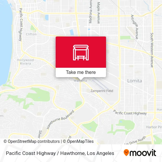 Pacific Coast Highway / Hawthorne map