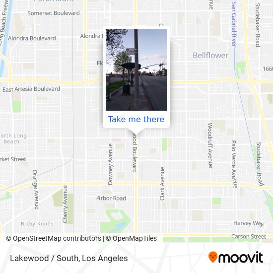 Mapa de Lakewood / South