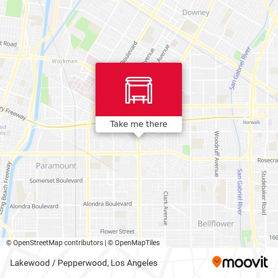 Mapa de Lakewood / Pepperwood