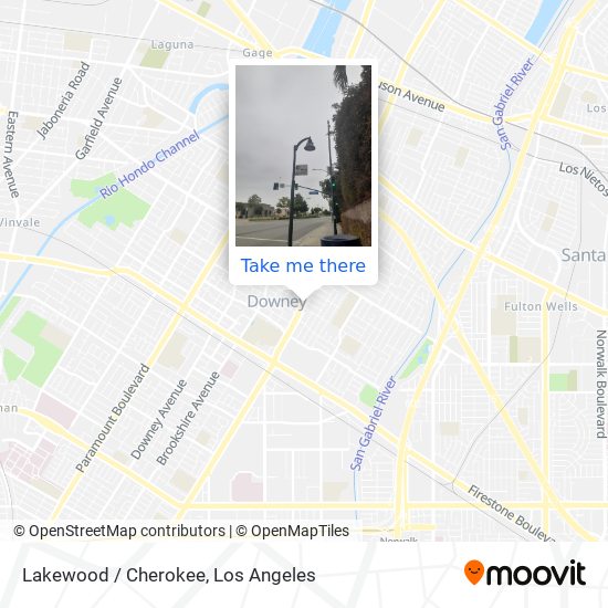 Mapa de Lakewood / Cherokee