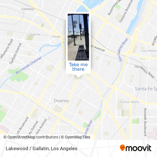 Mapa de Lakewood / Gallatin