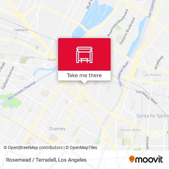 Mapa de Rosemead / Terradell