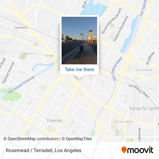 Rosemead / Terradell map