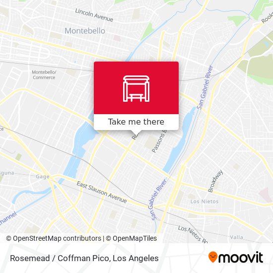 Mapa de Rosemead / Coffman Pico