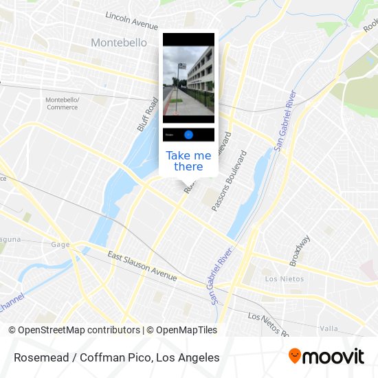 Mapa de Rosemead / Coffman Pico