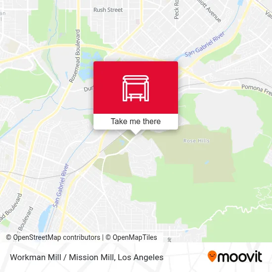Workman Mill / Mission Mill map