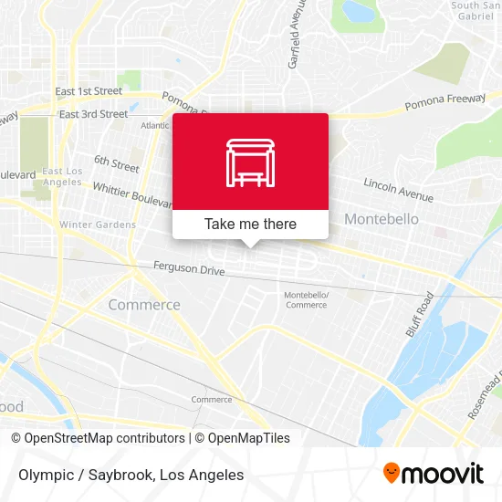 Mapa de Olympic / Saybrook