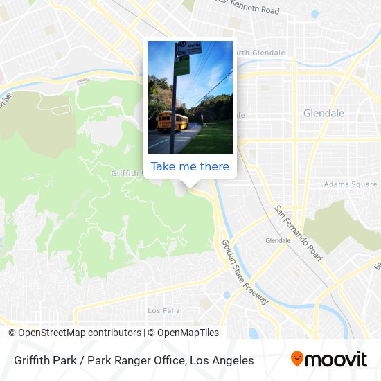 Griffith Park / Park Ranger Office map