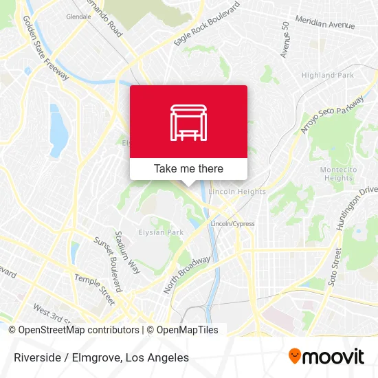 Riverside / Elmgrove map