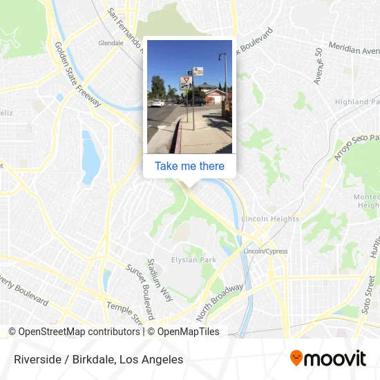 Riverside / Birkdale map