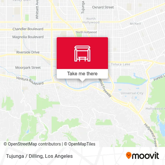 Tujunga / Dilling map