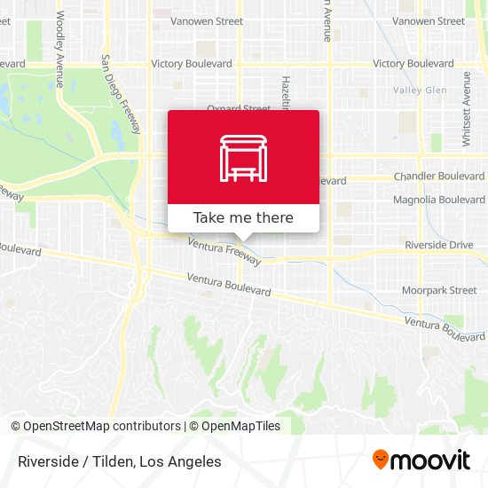 Mapa de Riverside / Tilden