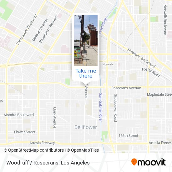 Woodruff / Rosecrans map