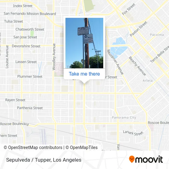 Sepulveda / Tupper map