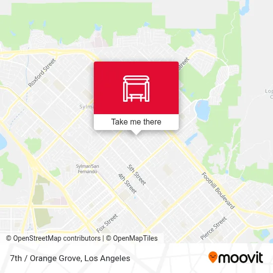 7th / Orange Grove map