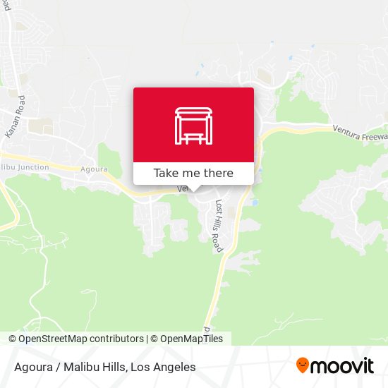 Mapa de Agoura / Malibu Hills