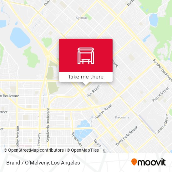 Brand / O'Melveny map