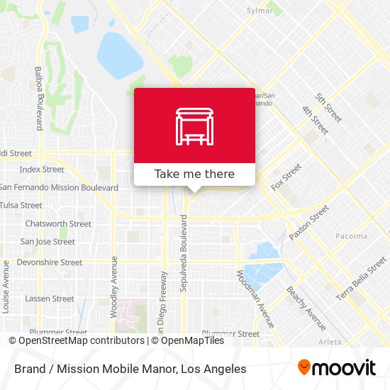 Mapa de Brand / Mission Mobile Manor