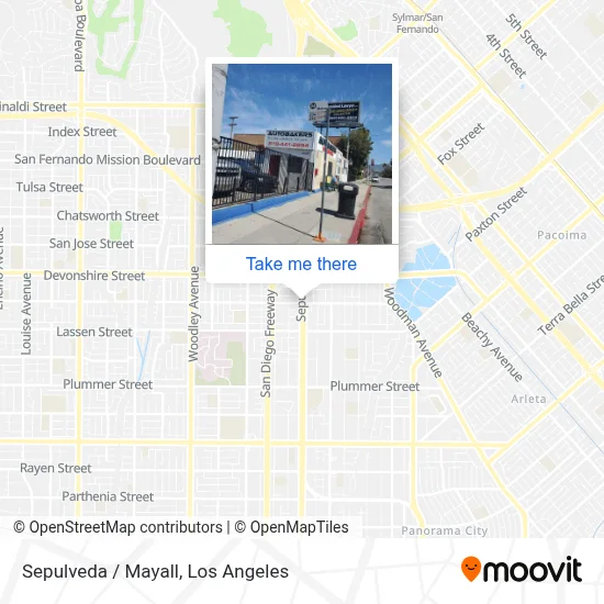 Sepulveda / Mayall map