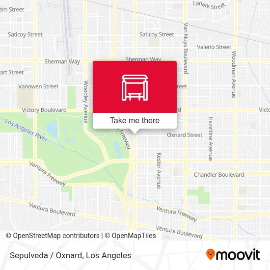 Sepulveda / Oxnard map