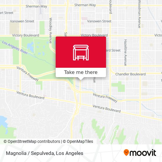 Magnolia / Sepulveda map