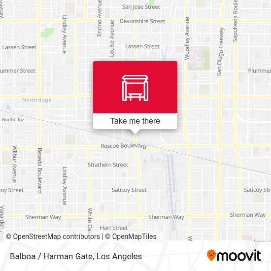 Balboa / Harman Gate map