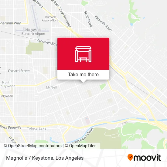 Magnolia / Keystone map