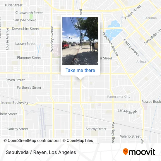 Sepulveda / Rayen map