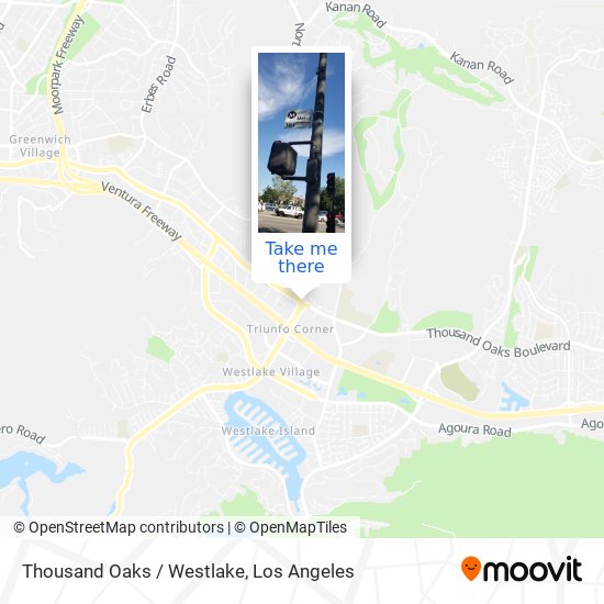 Mapa de Thousand Oaks / Westlake