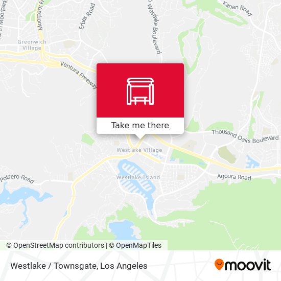 Westlake / Townsgate map