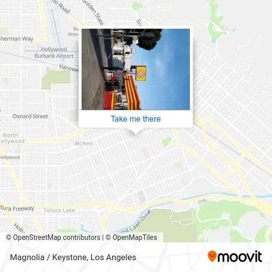 Magnolia / Keystone map