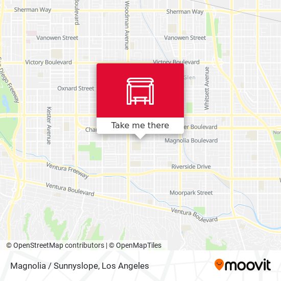 Mapa de Magnolia / Sunnyslope