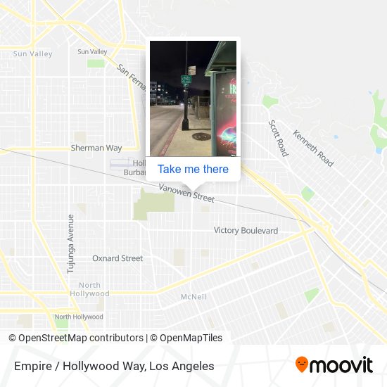 Mapa de Empire / Hollywood Way