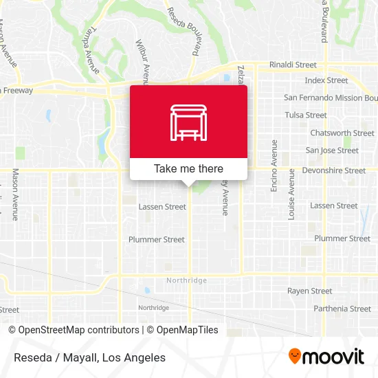 Reseda / Mayall map