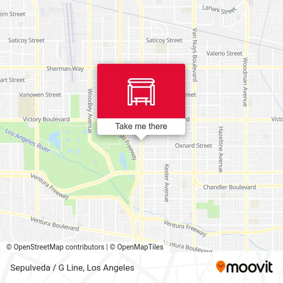 Sepulveda / G Line map