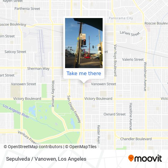 Mapa de Sepulveda / Vanowen