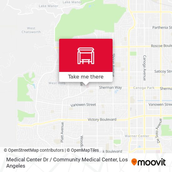 Medical Center Dr / Community Medical Center map